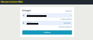 Western Union Login und Anmeldung im Test