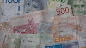 Schwedisches Geld umwechseln