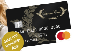 P-Konto Tabelle - Prepaid-Debit Kreditkarte ohne SCHUFA